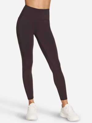 Skechers GO Flex Harmony FL High-Waisted legginsy - Brazowy