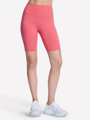 Skechers GO FLEX SLIM 8 Inch krótkie - Szarobrazowy/Koralowy