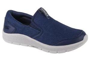 Skechers Go Golf Arch Fit Walk 214035-NVGY, Męskie, Granatowe, buty do golfa, tkanina, rozmiar: 41