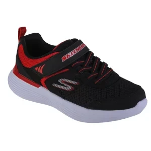 Skechers Go Run 400-Darvix 405102L-BKRD, Dla chłopca, Czarne, buty sneakers, przewiewna siateczka, rozmiar: 31