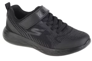 Skechers Go Run 600 - Baxtux 97858L-BBK, Dla chłopca, Czarne, buty sneakers, tkanina, rozmiar: 28