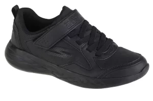 Skechers Go Run 600 - Zexor 97869L-BBK, Dla chłopca, Czarne, buty sneakers, skóra syntetyczna, rozmiar: 29