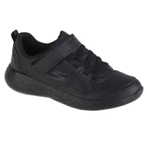 Skechers Go Run 600 - Zexor 97869L-BBK, Dla chłopca, Czarne, buty sneakers, skóra syntetyczna, rozmiar: 29