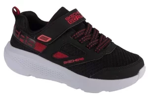 Skechers Go Run Elevate - Astonishing Speed 403985L-BKRD, Dla chłopca, Czarne, buty sneakers, przewiewna siateczka, rozmiar: 33