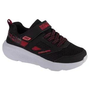 Skechers Go Run Elevate - Astonishing Speed 403985L-BKRD, Dla chłopca, Czarne, buty sneakers, przewiewna siateczka, rozmiar: 29