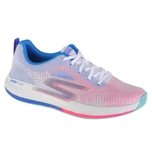 Skechers Go Run Pulse - Get Moving 128105-WMLT, Damskie, Białe, buty do biegania, tkanina, rozmiar: 35