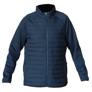 Skechers GO Shield Hybrid Jacket JA23-089-CCNV, Męskie, Granatowe, kurtki, poliester, rozmiar: L