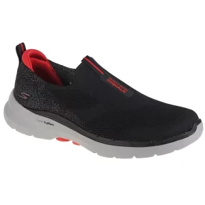 Skechers Go Walk 6 216202-BKRD, Męskie, Czarne, buty sneakers, tkanina, rozmiar: 40