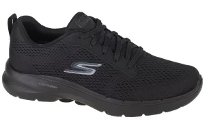 Skechers Go Walk 6 Avalo 216209-BBK, Męskie, Czarne, buty sneakers, tkanina, rozmiar: 44