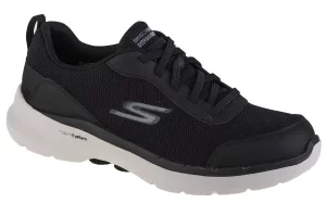 Skechers Go Walk 6 - Bold Knight 216204-BLK, Męskie, Czarne, buty sneakers, tkanina, rozmiar: 40