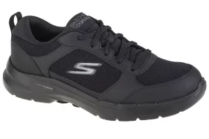 Skechers Go Walk 6 - Compete 216203WW-BBK, Męskie, Czarne, buty sneakers, tkanina, rozmiar: 41