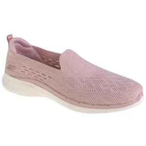 Zdjęcie produktu Skechers Go Walk 6 - Valerie 124532-MVE, Damskie, Różowe, buty sneakers, tkanina, rozmiar: 40