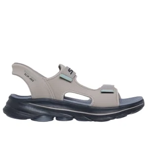 Skechers GO WALK 8 SandaÅ‚y - Ken II - Ciemny Szarobrazowy