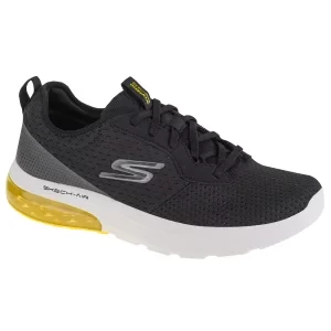 Skechers Go Walk Air 2.0 – Crosser 216153-BKYL, Męskie, Czarne, buty sneakers, tkanina, rozmiar: 41