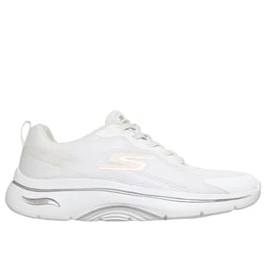 Skechers GO WALK Arch Fit 2.0 - Cassy - Bialy/Koralowy