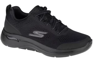 Skechers Go Walk Arch Fit 216116-BBK, Męskie, Czarne, buty sneakers, przewiewna siateczka, rozmiar: 41