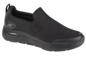 Skechers Go Walk Arch Fit-Togpath 216121-BBK, Męskie, Czarne, buty sneakers, przewiewna siateczka, rozmiar: 40