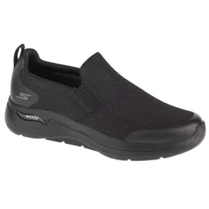 Zdjęcie produktu Skechers Go Walk Arch Fit-Togpath 216121-BBK, Męskie, Czarne, buty sneakers, przewiewna siateczka, rozmiar: 41