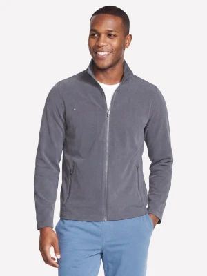Skechers GO WALK Everywhere Full Zip Kurtka - Czarny / Grafitowy