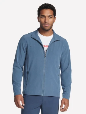 Skechers GO WALK Everywhere Full Zip Kurtka - Denimowy