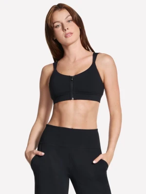 Skechers GO WALK Evolution Zip Front Bra - Czarny