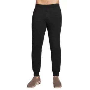 Skechers Go Walk Expedition Jogger Pant M1PT57-BLK, Męskie, Czarne, spodnie, bawełna, rozmiar: L