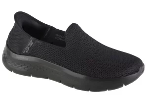 Skechers Go Walk Flex 124963-BBK, Damskie, Czarne, buty sneakers, tkanina, rozmiar: 36