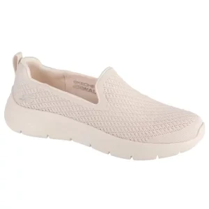Skechers Go Walk Flex - Ocean Sunset 124819-NAT, Damskie, Różowe, buty sneakers, tkanina, rozmiar: 41