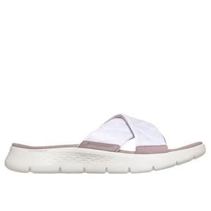 Skechers GO WALK Flex SandaÅ‚y -Cozy Fit Gracie - Bialy/Rozowy