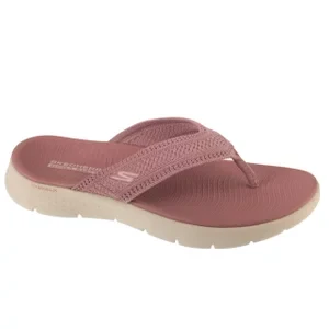 Skechers Go Walk Flex Sandal - Holly 141459-MVE, Damskie, Fioletowe, japonki, tkanina, rozmiar: 36