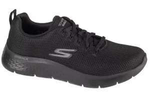 Skechers Go Walk Flex - Vespid 216507-BBK, Męskie, Czarne, buty sneakers, tkanina, rozmiar: 43