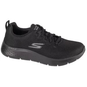 Skechers Go Walk Flex - Vespid 216507-BBK, Męskie, Czarne, buty sneakers, tkanina, rozmiar: 42