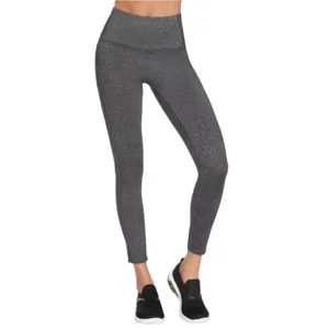 Skechers Go Walk High Waisted Legging W03LG30B-GYS, Damskie, Szare, leginsy, nylon, rozmiar: S