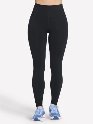 Skechers GO WALK High Waisted legginsy - Czarny