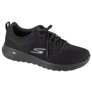 Skechers Go Walk Joy - Violet 124640-BBK, Damskie, Czarne, buty sneakers, tkanina, rozmiar: 36