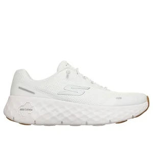 Skechers GO WALK Max Cushioning Flex - Bialy/Srebrny