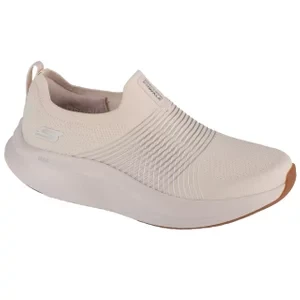Skechers Go Walk Max Walker - Sally 125052-NAT, Damskie, Białe, buty sneakers, tkanina, rozmiar: 38