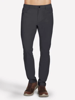 Skechers GO WALK Premium 5 Pocket Pant - Czarny/Grafitowy