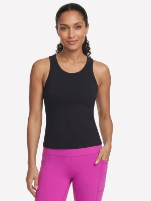 Skechers GO WALK Shelf Bra Tank - Czarny