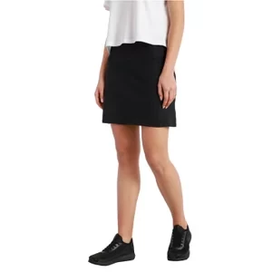 Skechers Go Walk Skort W2SK21-BLK, Damskie, Czarne, spodenki, nylon, rozmiar: S