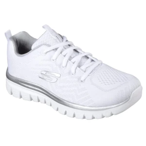 Skechers Graceful - Get Connected - Bialy / Srebrny