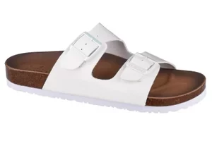 Skechers Granola-Gloss Floss 163030-WHT, Damskie, Białe, klapki, skóra syntetyczna, rozmiar: 37