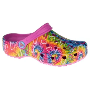 Skechers Heart Charmer Hyper Groove 302155L-MLT, Dla dziewczynki, Wielokolorowe, klapki, syntetyk, rozmiar: 27,5