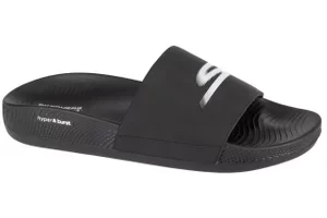 Skechers Hyper Slide - Hyper Comfort 229133-BBK, Męskie, Czarne, klapki, syntetyk, rozmiar: 45