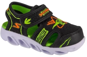 Skechers Hypno-Splash - Hydro-Fun 400612N-BKLM, Dla chłopca, Czarne, sandały, tkanina, rozmiar: 23