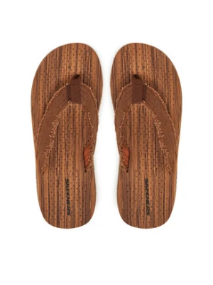 Skechers Japonki Tantric-Fritz 205098/BRN Brązowy