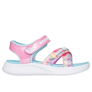 Skechers Jumpsters SandaÅ‚y - Tie Dye BFFs - Rozowy
