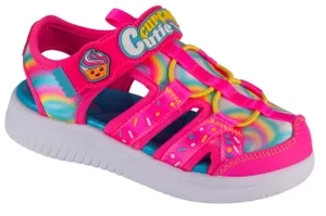 Skechers Jumpsters Sandal - Sprinkle Wonder 303273N-HPMT, Dla dziewczynki, Różowe, sandały, tkanina, rozmiar: 23