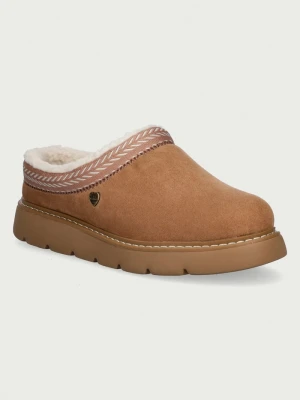 Skechers kapcie damskie KEEPSAKES LITE - COZY FEST brązowy