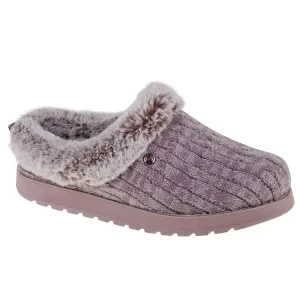 Skechers Keepsakes - Ice Angel 31204-MVE, Damskie, Różowe, kapcie, tkanina, rozmiar: 36